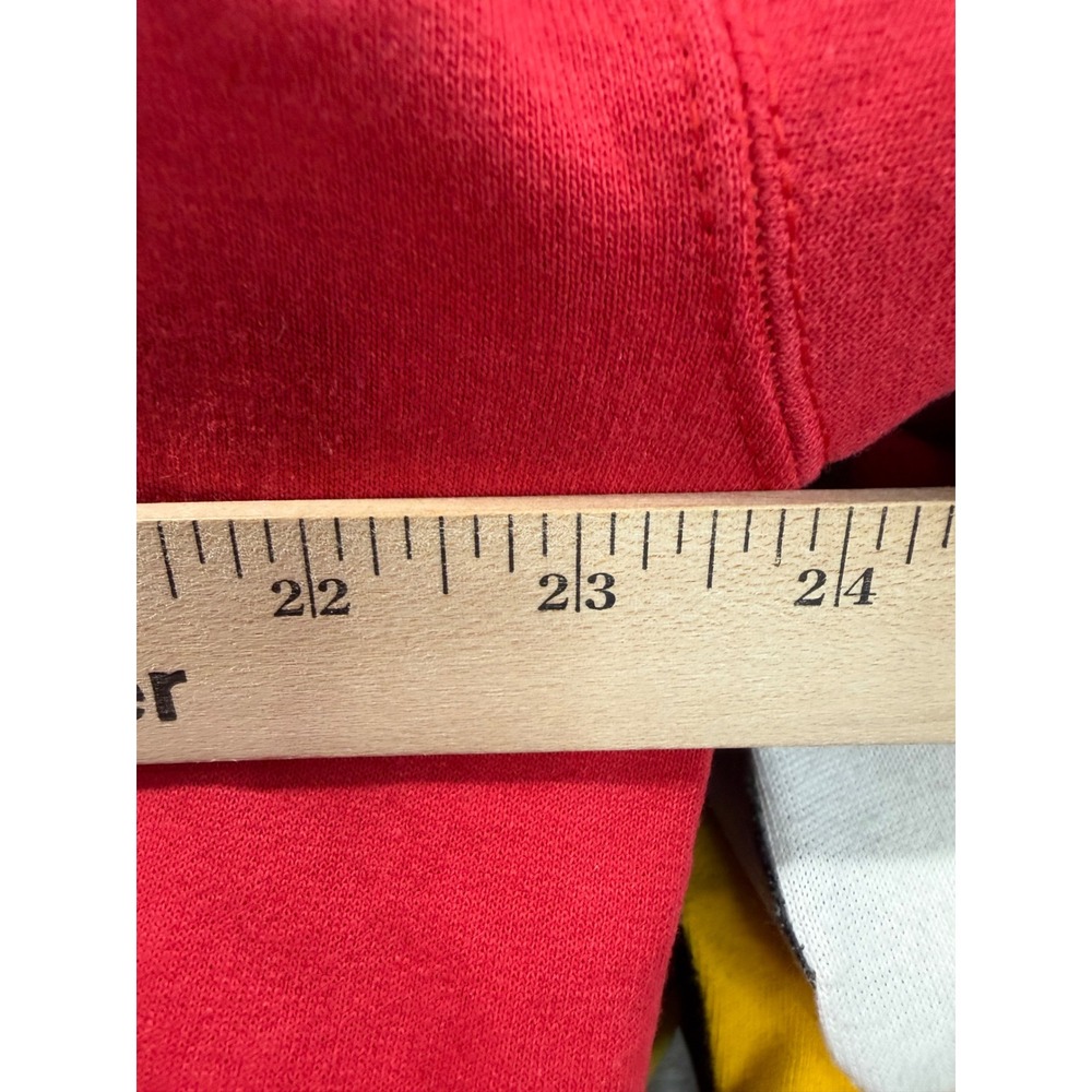 Champion Miami University Sweatshirt Mens Large Red Crewneck Fleece Pullover - Picture 6 of 7